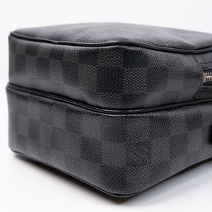 LOUIS VUITTON DAMIER GRAPHITE REM SHOULDER BAG N41446