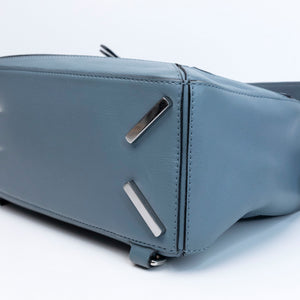 LOEWE SMALL PUZZLE BAG CALFSKIN STONE BLUE SHW