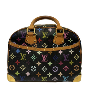LOUIS VUITTON MONOGRAM MULTICOLOUR TROUVILLE HANDBAG BLACK