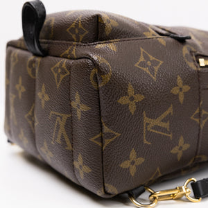 LOUIS VUITTON PALM SPRINGS MINI BACKPACK BROWN/ MULTICOLORED MONOGRAM