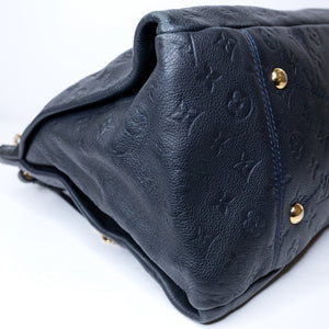 LOUIS VUITTON ARTSY MM BLACK MONOGRAM EMPREINTE LEATHER GHW
