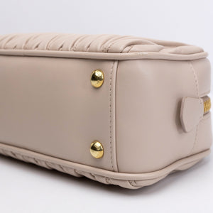 MIUMIU ARCADIE MATELASSE NAPPA LEATHER BAG POWDER PINK GHW