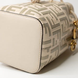 FENDI MON TRESOR MINI BUCKET BAG BEIGE GHW