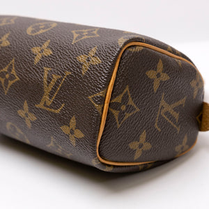 LOUIS VUITTON NANO SPEEDY MONOGRAM CANVAS GHW