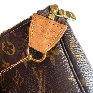 LOUIS VUITTON MONOGRAM MINI POCHETTE BROWN