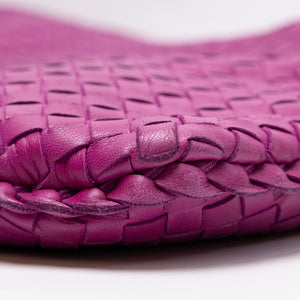 BOTTEGA VENETA HOBO BAG HOT PINK NAPPA LEATHER