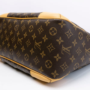 LOUIS VUITTON ESTRELA MEDIUM BROWN COATED CANVAS MONOGRAM GHW