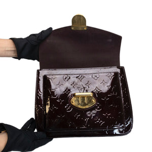 LOUIS VUITTON MIRADA BAG MONOGRAM VERNIS AMARANTE GHW