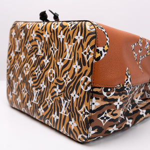 LOUIS VUITTON GIANT JUNGLE NEONOE MULTICOLOUR SHOULDER BAG GHW