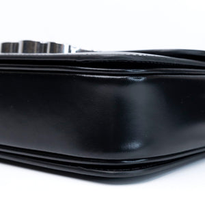CELINE TEEN TRIOMPHE BAG SHINY CALFSKIN BLACK SHW