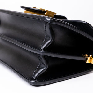LOUIS VUITTON MINI DAUPHINE BLACK EPI LEATHER GHW
