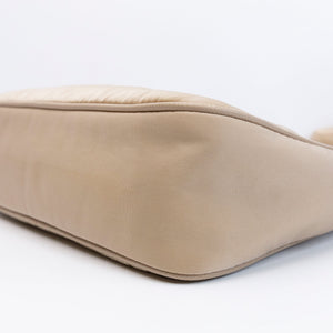PRADA RE-EDITION 2005 SHOULDER BAG RE-NYLON BEIGE SHW