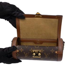 LOUIS VUITTON PAPILLON TRUNK BROWN MONOGRAM CANVAS GHW (MICROCHIP)