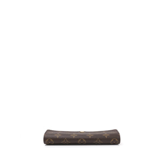 LOUIS VUITTON EMILIE WALLET MONOGRAM ROSE BALLERINE GHW