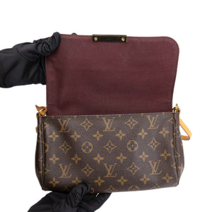 LOUIS VUITTON MONOGRAM FAVORITE MM MONOGRAM CANVAS GHW