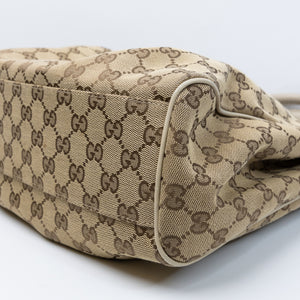 GUCCI GG SUPREME CANVAS SUKEY TOTE BAG SHW
