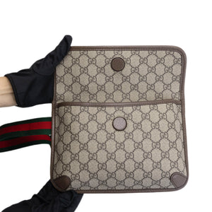 GUCCI GG SUPREME CANVAS NEO VINTAGE BELT BAG GHW