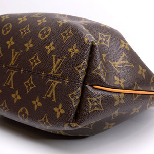 LOUIS VUITTON TURENNE PM BAG MONOGRAM CANVAS BROWN GHW