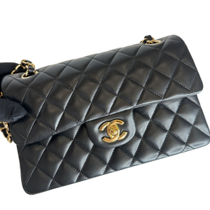CHANEL SMALL CF LAMBSKIN GHW