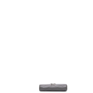 SAINT LAURENT CASSANDRE ENVELOPE COMPACT TRI-FOLD WALLET SHW