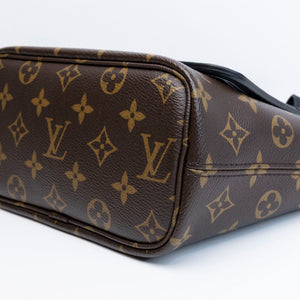LOUIS VUITTON NEVERFULL INDSIDE OUT BB MONOGRAM TOTE BAG (MICROCHIP)