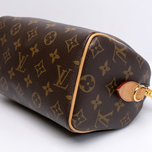 LOUIS VUITTON SPEEDY 20 BANDOULIERE MONOGRAM CANVAS GHW (MICROCHIP)