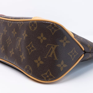 LOUIS VUITTON BOULOGNE PM MONOGRAM CANVAS/ LEATHER NATURAL GHW (MICROCHIP)