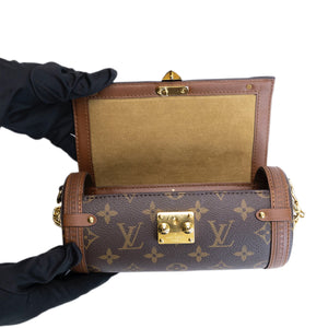 LOUIS VUITTON PAPILLON TRUNK BROWN MONOGRAM CANVAS GHW (MICROCHIP)