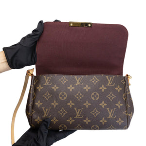 LOUIS VUITTON MONOGRAM FAVORITE MM MONOGRAM CANVAS GHW