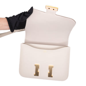 HERMES CONSTANCE 24 EPSOM NATA GHW STAMP Z