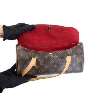 LOUIS VUITTON VINTAGE SONATIN BAG MONOGRAM CANVAS GHW