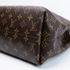 LOUIS VUITTON GRACEFUL MM MONOGRAM CANVAS GHW (MICROCHIP)
