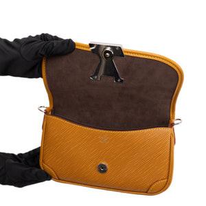 LOUIS VUITTON BUCI BAG EPI GOLD SHW