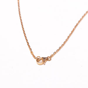 CARTIER LOVE PENDANT NECKLACE ROSE GOLD