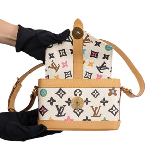 LOUIS VUITTON TYLOR ENVELOPE WEARABLE WALLET MULTICOLOUR MONOGRAM CRAGGY COATED CANVAS GHW