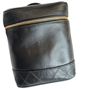 CHANEL VINTAGE VANITY BLACK GHW
