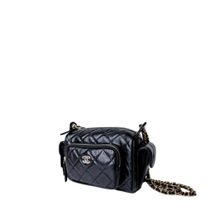 CHANEL 24K MULTI POCKETS CAMERA CASE (MICROCHIP)