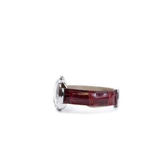 CARTIER CLE DE CARTIER AUTOMATIC 35MM SILVER DIAL LADIES WATCH