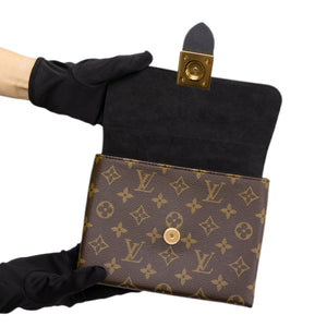 LOUIS VUITTON LOCKY BB MONOGRAM CANVAS/ LEATHER GHW