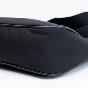 PRADA RE-EDITION 2005 SHOULDER BAG RE-NYLON BLACK SHW