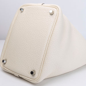 HERMES PICOTIN 18 LOCK BAG NATA SHW STAMP Z