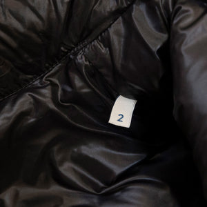 MONCLER MAYA SHORT DOWN JACKET BLACK SIZE 2