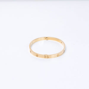 CARTIER LOVE 18K YELLOW GOLD BRACELET WITH DIAMOND