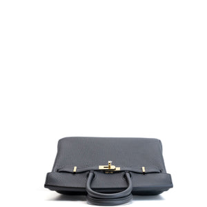 HERMES BIRKIN 25 VEAU TOGO PLOMB GHW STAMP K