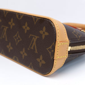 LOUIS VUITTON ALMA BB MONOGRAM CANVAS GHW (MICROCHIP)