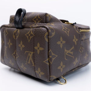 LOUIS VUITTON PALM SPRINGS MINI MONOGRAM CANVAS GHW (MICROCHIP)