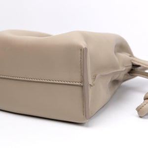 LOEWE MINI FLAMENCO CLUTCH SAND NAPPA CALFSKIN GHW