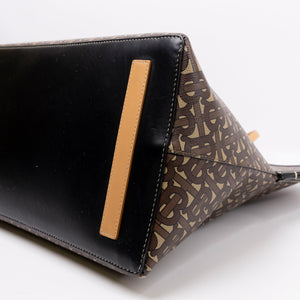 BURBERRY SOCIETY TB MONOGRAM LARGE TOTE GHW