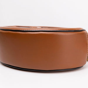 CELINE OVAL BAG TRIOMPHE SMOOTH CALFSKIN TAN GHW