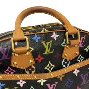 LOUIS VUITTON MONOGRAM MULTICOLOUR TROUVILLE HANDBAG BLACK
